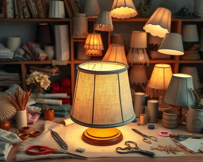 Abażur DIY: Stwórz lub odnów własnoręcznie poradnik krok po kroku