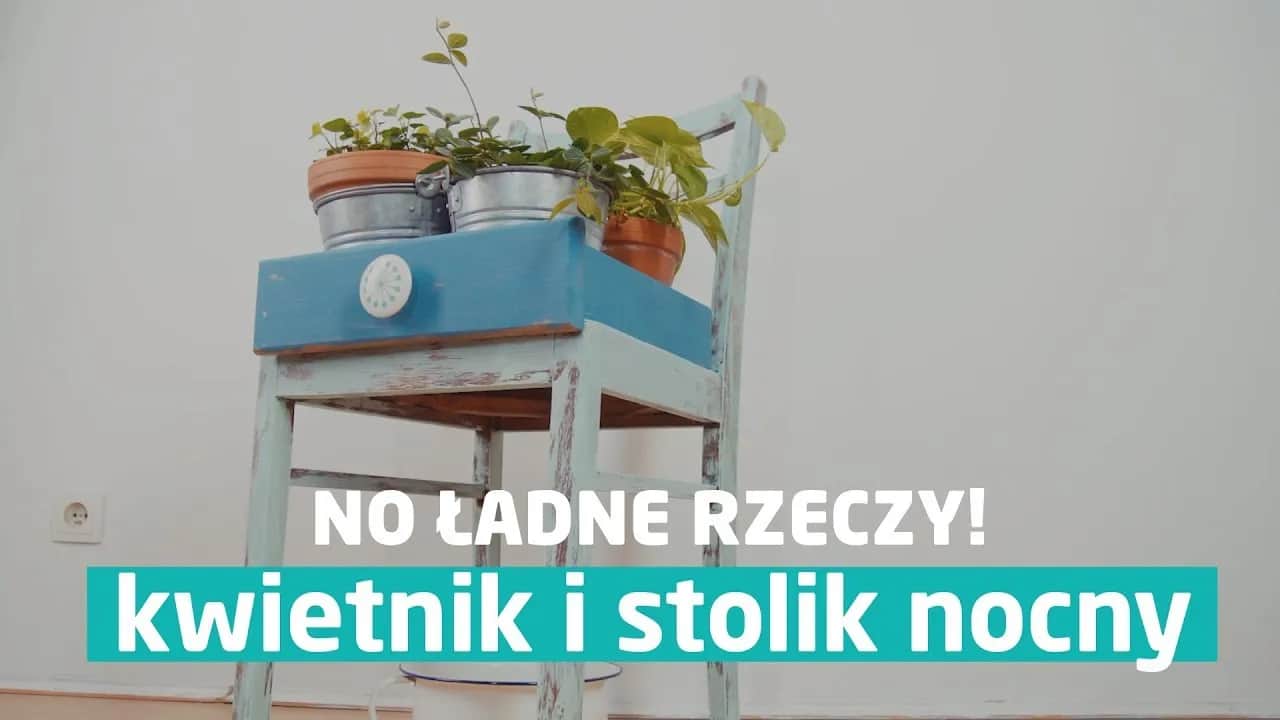 Kwietnik z krzesła: Prosty poradnik DIY na unikalną ozdobę