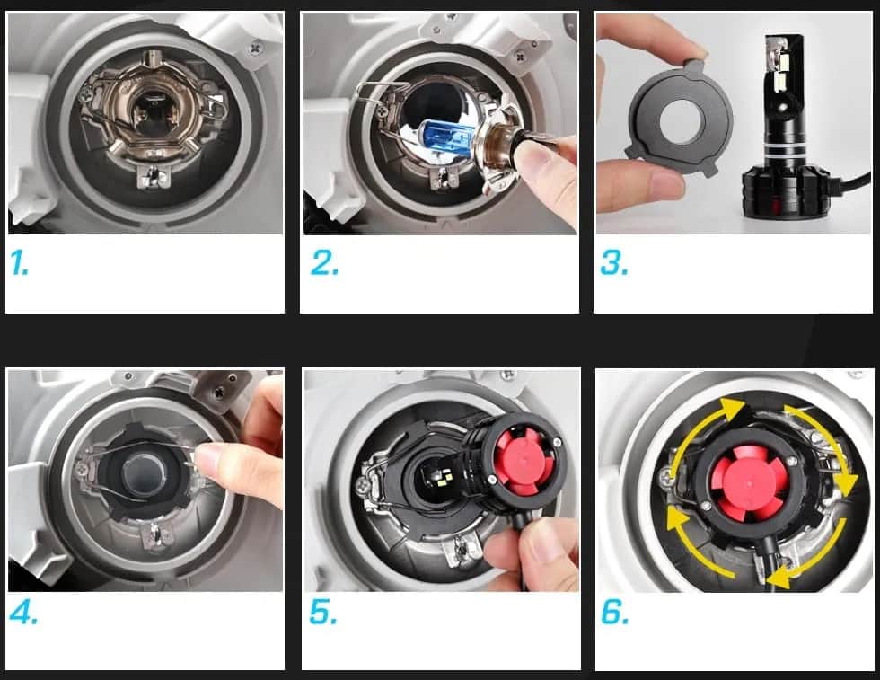Legalny montaż LED H7: Poradnik, by nie oślepiać i jeździć bezpiecznie
