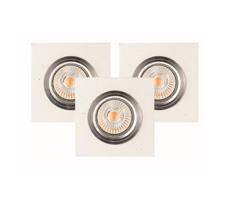 2515337 - ZESTAW 3x LED Oprawa wpuszczana VITAR 1xGU10/5W/230V beton