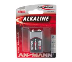 Ansmann 09887 6LR61 9V Block RED - bateria alkaliczna 9V