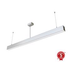 APLED - LED Żyrandol na lince LOOK LED/46W/230V 4000K 120 cm srebrny