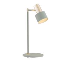 Argon 4276 - Lampa stołowa DORIA 1xE27/15W/230V zieleń/mosiądz