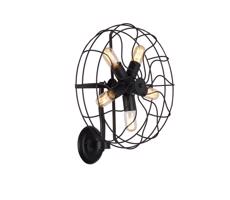 Azzardo AZ1349 - Kinkiet FAN 5xE27/60W/230V