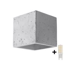 Brilagi - LED Kinkiet MURO 1xG9/3,5W/230V beton