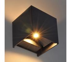 Brilagi - LED Kinkiet zewnętrzny CUBE LED/6W/230V IP54