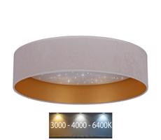 Brilagi - LED Plafon VELVET STAR LED/24W/230V śr. 40 cm kremowy/złoty