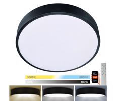 Brilagi-Ściemnialne oświetlenie LED POOL SMART LED/48W/230V 40 cm Wi-Fi Tuya+pilot czarne