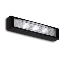 Briloner 2689-035 - LED Dotykowa lampa orientacyjna LERO LED/0,18W/3xAAA czarna