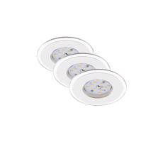 Briloner 7197-036-ZESTAW 3x LED Ściemnialne oświetlenie łazienkowe LED/4,5W/230V IP44