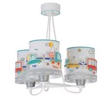 Dalber 61687 - Żyrandol dziecięcy BABY TRAVEL 3xE27/60W/230V