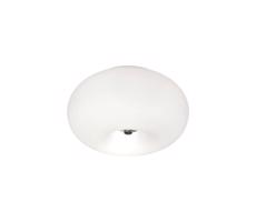 EGLO 86811 - Lampa Plafon Kinkiet OPTICA 2xE27/60W biały/opalone szkło