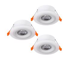 Eglo 900913 - ZESTAW 3x LED Oprawa wpuszczana CALONGE 3xLED/4,8W/230V biała