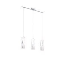 Eglo 92741 - Lampa wisząca RIVATO 3xE27/60W/230V