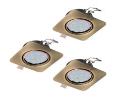 Eglo 94269 - SET 3x LED Oprawa PENETO 3xGU10-LED/5W/230V