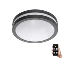 Eglo 97237 - LED Ściemnialny plafon łazienkowy LOCANA-C LED/14W/230V Bluetooth IP44