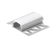 Eglo 99495 - Wbudowany profil do taśm LED RECESSED 62x14x1000 mm biały