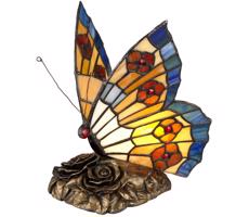 Elstead QZ-OBUTTERFLY-TL - LED Oświetlenie dekoracyjne TIFFANY 1xG9/3W/12/230V motyl