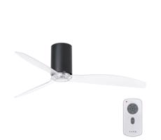 FARO 32041WP - Wentylator sufitowy MINI TUBE FAN Wi-Fi czarny + pilot