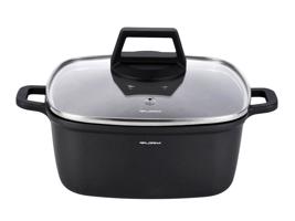 Garnek ALU Chef 4,6 l - antracytowy - Rozmiar 28 x 28 cm