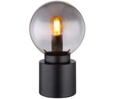 Globo 21003B - Lampa stołowa MARKA 1xE14/25W/230V czarna