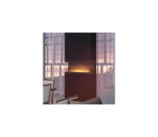 InFire - Built-in BIO fireplace 120x50 cm 5kW black