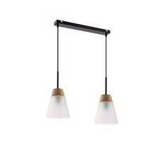 Jupiter 1542 - DM 2 MA - Lampa wisząca DOMINO 2xE27/60W