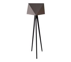 Lampa podłogowa BAKARO 1xE27/60W/230V wenge szary