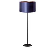 - Lampa podłogowa CANNES 1xE27/15W/230V 45 cm fioletowa/miedź/czarna