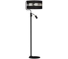 Lampa podłogowa ULTIMO 1xE27/40W/230V + 1xGU10/MR11/7W czarny