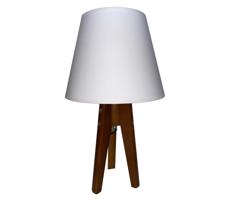 Lampa stołowa CONE 1xE27/60W/230V dąb biały