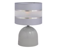 Lampa stołowa HELEN 1xE27/60W/230V szary/srebrny