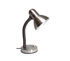 Lampa stołowa KADET -S 1xE27/40W matowy chrom