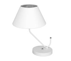 Lampa stołowa VICTORIA 1xE27/60W/230V biały