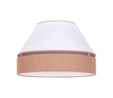 - Lampa sufitowa AVIGNON 1xE27/15W/230V śr. 50 cm biały/brązowy