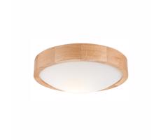 Lampa sufitowa OAK SLIM 1xE27/60W/230V dąb ø 27 cm - certyfikat FSC