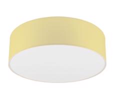 Lampa sufitowa SIRJA PASTEL DOUBLE 4xE27/15W/230V śr. 45 cm żółta