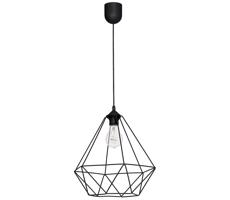 Lampa wisząca BASKET 1xE27/60W/230V czarny