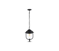 Lampa wisząca zewnętrzna na łańcuchu 1xE27/60W/230V IP44 czarna