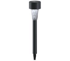 - LED Lampa solarna LED/0,006W/1,2V 29,5 cm czarny 6500K IP44