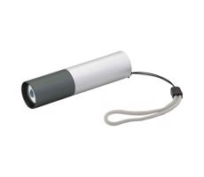 LED Latarka LED/400mAh biała/szara