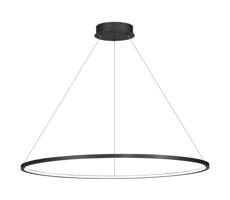 LED Łazienka żyrandol na lince SATURNO LED/57W/230V IP44 antracyt