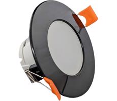 LED Łazienkowa oprawa wpuszczana LED/8W/230V 3000K IP65 czarne