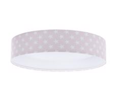 LED Plafon GALAXY KIDS LED/24W/230V stars różowe/białe