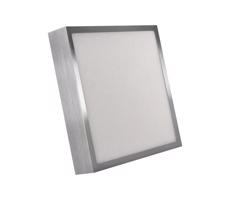 LED Plafon LED/21W/230 3000/3500/4000K 22,5x22,5 cm chrom