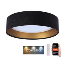 LED Plafon SMART GALAXY LED/36W/230V Wi-Fi Tuya czarny/złoty + pilot