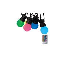 LED RGB Łańuch zewnetrzy STRING 13 m 15xLED/0,5W/230V IP44