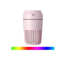 LED RGB Nawilżacz powietrza 300 ml LED/2W/5V rózowy