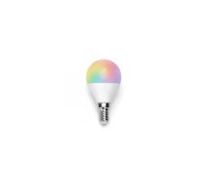 LED RGB Żarówka G45 E14/5W/230V 3000-6500K Wi-Fi -