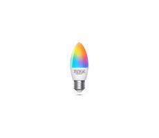 LED RGBW Żarówka C37 E27/7W/230V 3000-6500K Wi-Fi -